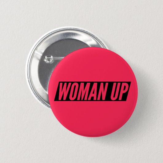 VrouwUp Button (Voorkant /achterkant)