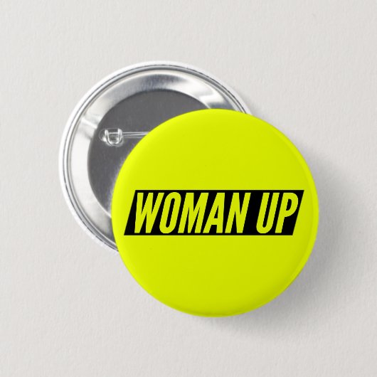 VrouwUp Button (Voorkant /achterkant)