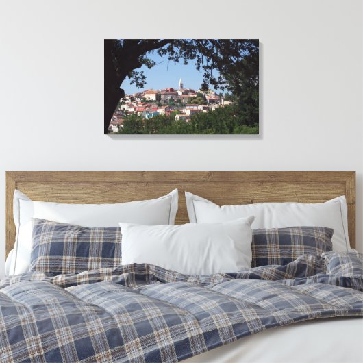 Vrsar, Kroatië Canvas Afdruk (Insitu (Slaapkamer))