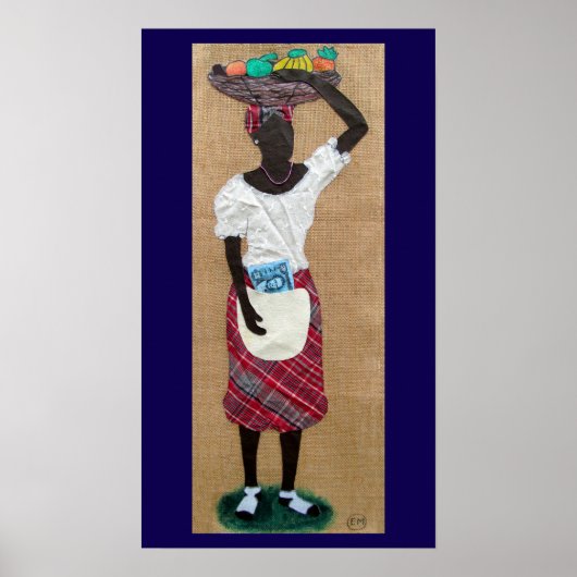 Vrucht Dame Poster (Voorkant)