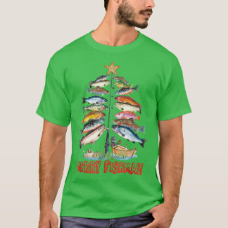 Vrucht met kerstbomen Vist T-shirt