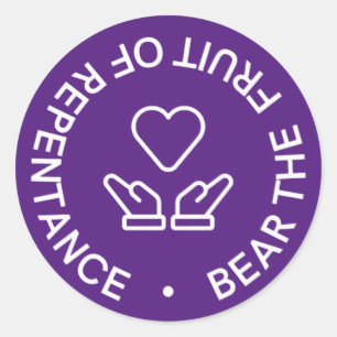 Vrucht van berouw Stickers