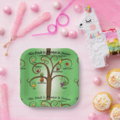 Vrucht van de Geest altijd in het seizoen Papieren Bordje (Feest)