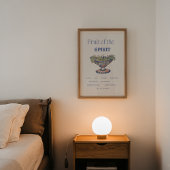 Vrucht van de Geest Bijbel Muur Print