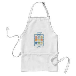Vrucht van de Geest blauw Standaard Schort
