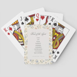 Vrucht van de Geest Galaten 5:22–23 Bijbelvers Pokerkaarten