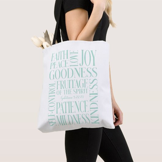 Vrucht van de Geest Galaten 5 Tote Bag