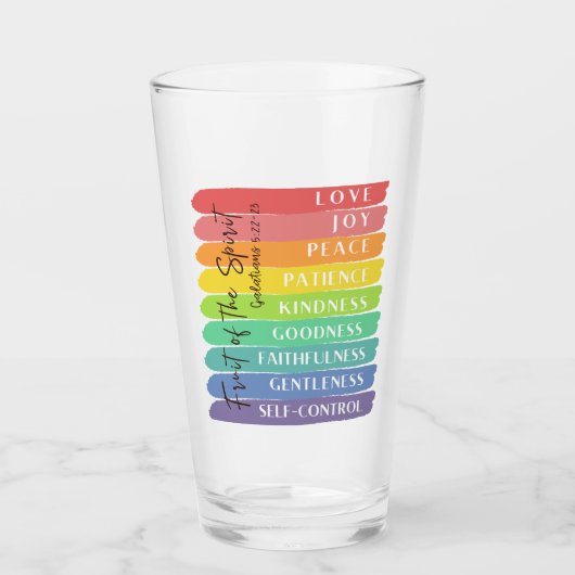 Vrucht van de Geest Glas (Voorkant)