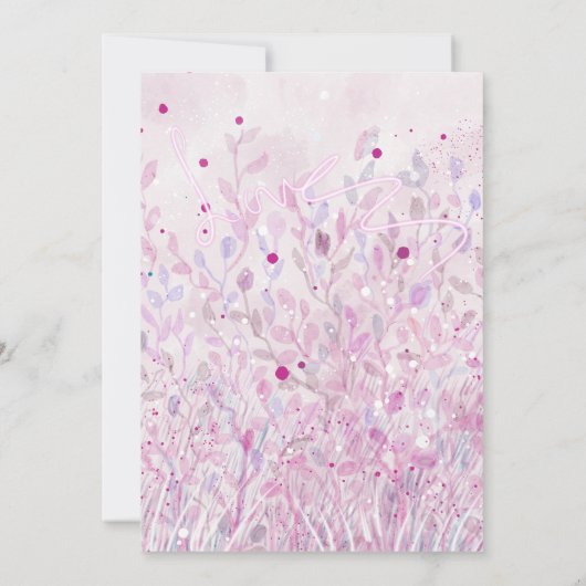 Vrucht van de geest Liefde briefpapier kaart (Achterkant)