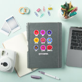 Vrucht van de geest met Zinnia's Sticker (iPad Cover)