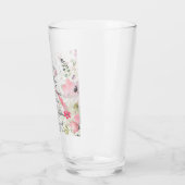 Vrucht van de Geest roze bloem Glas (Links)