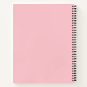 Vrucht van de Geest roze bloem Notitieboek (Achterkant)