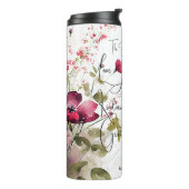 Vrucht van de Geest roze bloem Thermosbeker (Gedraaid links)