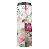 Vrucht van de Geest roze bloem Thermosbeker (Achterkant)