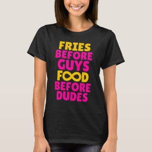 Vrucht voor jongens eten voor Dudes Infinity T-shi T-shirt
