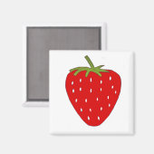 Vruchtaardbei Magneet (Voorkant / Achterkant)