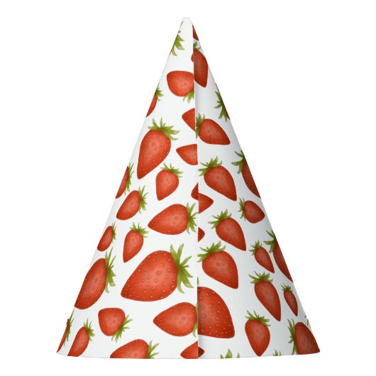 Vruchtaardbeien Feesthoedjes (Achterkant)