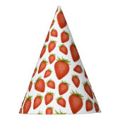 Vruchtaardbeien Feesthoedjes (Voorkant)