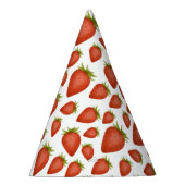 Vruchtaardbeien Feesthoedjes (Rechts)