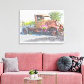 Vruchtbaar op hoge leeftijd canvas afdruk (Insitu (Woonkamer))