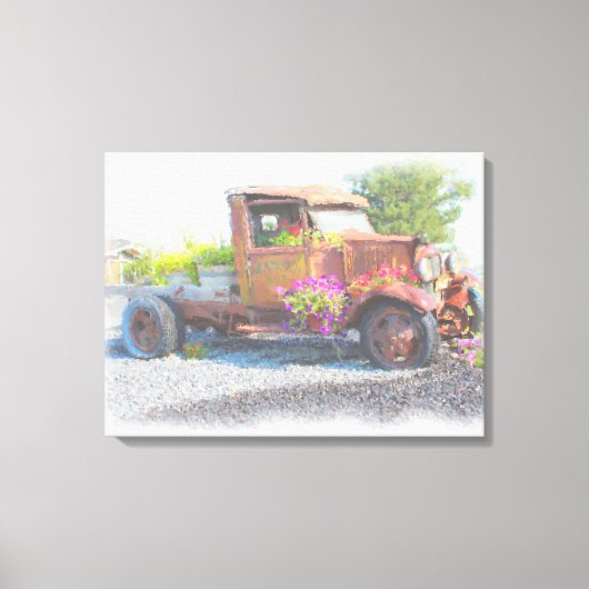 Vruchtbaar op hoge leeftijd canvas afdruk (Voorkant)