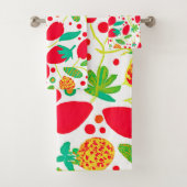 Vruchtbaar Palet Levendig Patroon Bad Handdoek (Insitu)