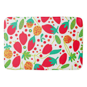 Vruchtbaar Palet Levendig Patroon Badmat