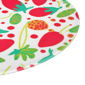 Vruchtbaar Palet Levendig Patroon Snijplank (Hoek)