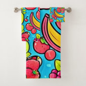 Vruchtbaar Patroonontwerp Bad Handdoek (Insitu)