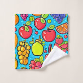 Vruchtbaar Patroonontwerp Bad Handdoek (Wasdoekje)