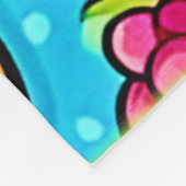 Vruchtbaar Patroonontwerp Fleece Deken (Hoek)