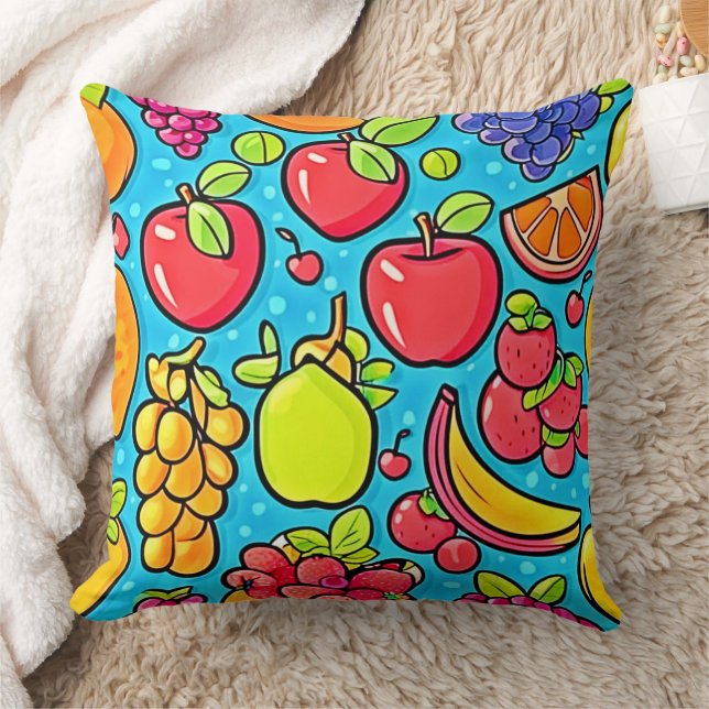 Vruchtbaar Patroonontwerp Kussen (Deken)