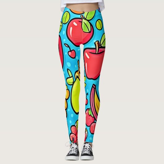 Vruchtbaar Patroonontwerp Leggings (Voorkant)