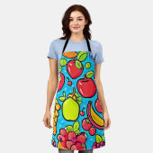 Vruchtbaar Patroonontwerp Schort (Gedragen)