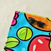 Vruchtbaar Patroonontwerp Strandlaken (In situ)