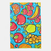 Vruchtbaar Patroonontwerp Theedoek (Verticaal)