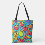 Vruchtbaar Patroonontwerp Tote Bag (Achterkant)