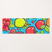 Vruchtbaar Patroonontwerp Yogamat (Achterkant (horizontaal))