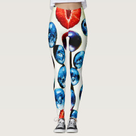 Vruchtbaar trillingspatroon leggings
