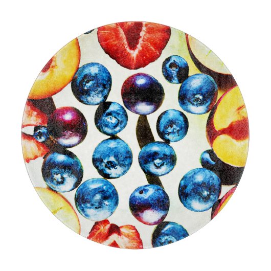 Vruchtbaar trillingspatroon snijplank (Voorkant)