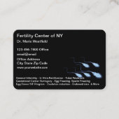 Vruchtbaarheid en gezinsplanning visitekaartje (Voorkant)