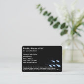 Vruchtbaarheid en gezinsplanning visitekaartje (Staand voorkant)