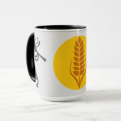 Vruchtbaarheid Springtime Kokopelli Mok (Voorkant links)