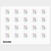 Vruchtbaarheid van Gods Geest Ronde Sticker (Vel)