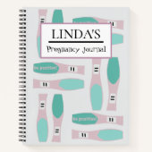 Vruchtbaarheidstraject Positieve Zwangerschap Jour Notitieboek (Voorkant)