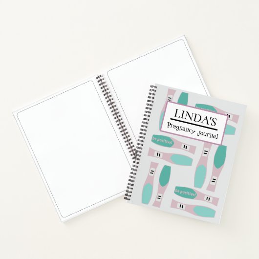 Vruchtbaarheidstraject Positieve Zwangerschap Jour Notitieboek (Binnen)