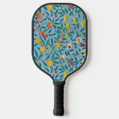 Vruchtbare Elegantie: William Morris's Four Fruits Pickleball Paddle (Achterkant)