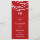 Vruchtbare feestdag voor lichte feestdagen menu (Voorkant)