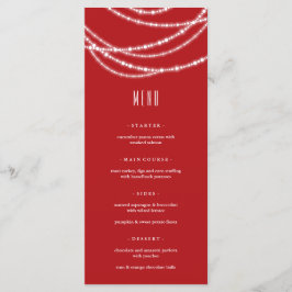 Vruchtbare feestdag voor lichte feestdagen menu