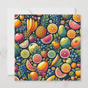 Vruchtbare harmonie: een symfonie van de beloning  kaart